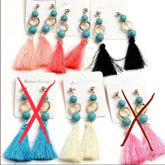❤️ COLORS To pick from ||Tassel Earrings ❤️ - Picture 3 of 4